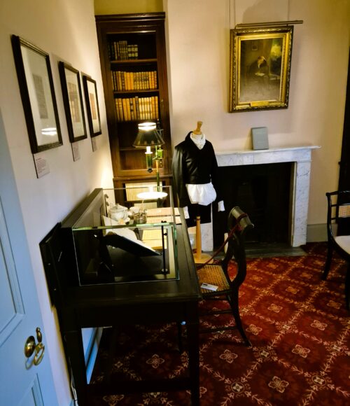 Keats House in Hampstead Heath near 